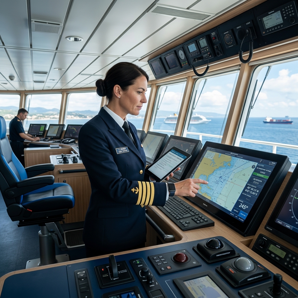 Oceans Crest Ship Management - Port Crane and Vessel Operations
